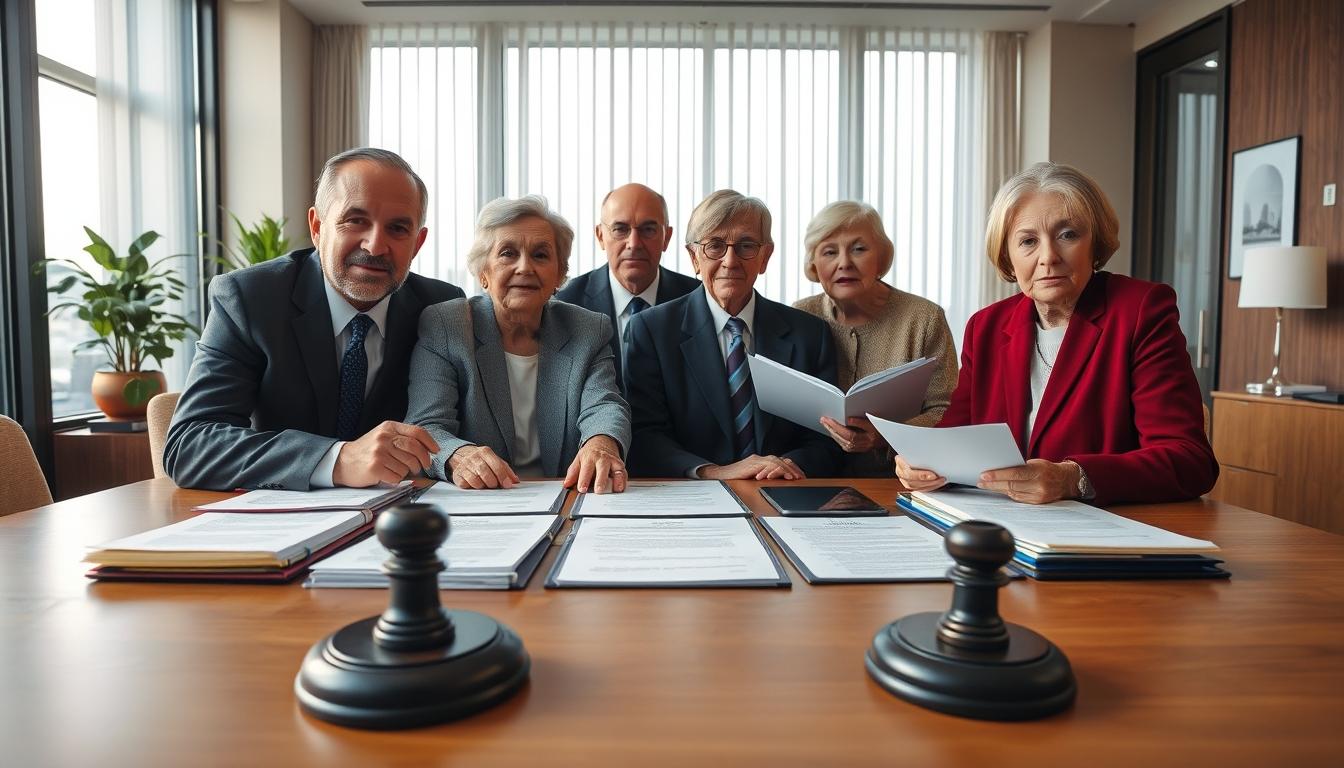 Senior legal support team